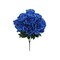 20 Inch Artificial Blue Peony Bush with 12 Stems for Arrangements-84859-RO.BLUE
